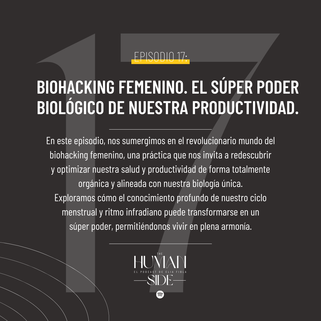 THE HUMAN SIDE_episodio17_biohacking_para_mujeres_eliafibla