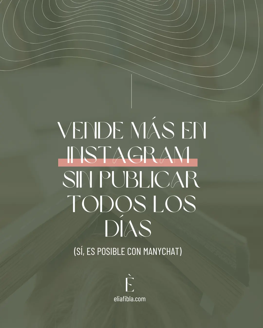 vende mas en instagram sin estar todos los dias - elia fibla