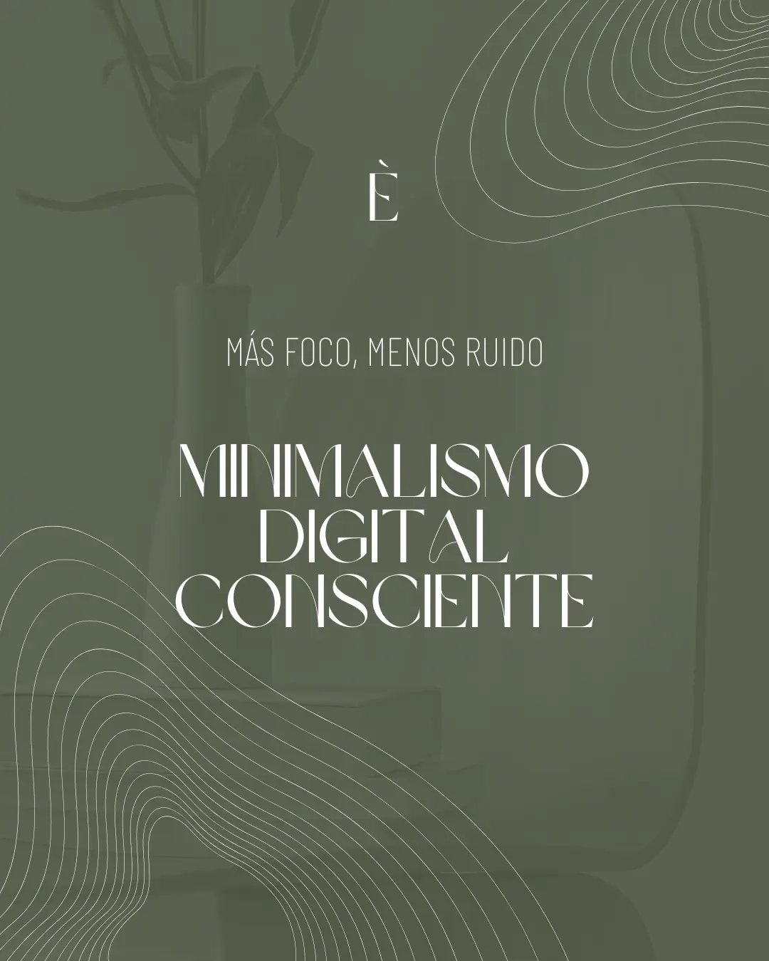 minimalismo digital consciente - mas foco menos ruido - elia fibla